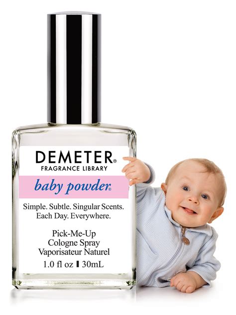 perfume with baby powder scent.